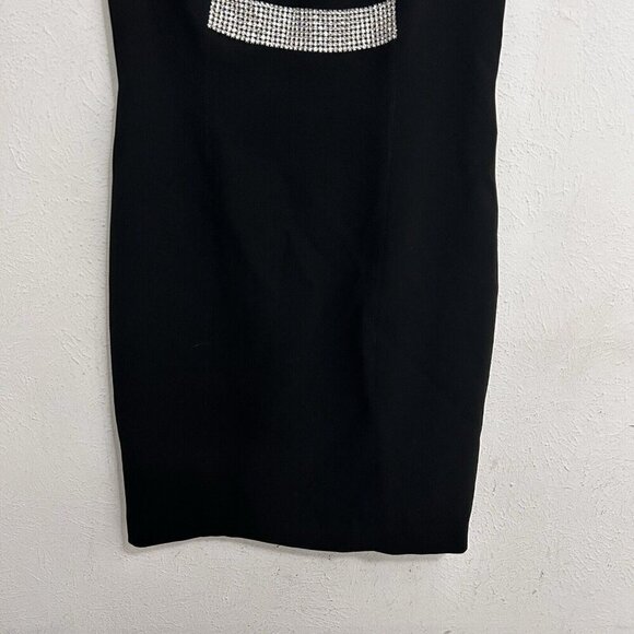 VTG Chetta B by Sherrie Bloom Peter Noviello Black Sheath Cocktail Dress Size 12 - Picture 3 of 12